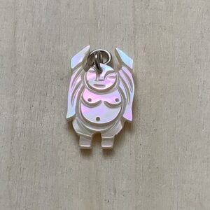 New vintage mother of pearl Buddha pendant charm
